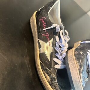Golden Goose Black Ball Star Sneakers